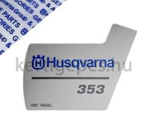 Husqvarna 353 berántó matrica