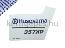 Husqvarna 357xp berántó matrica