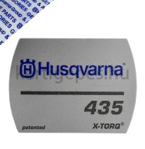 Husqvarna 435 berántó matrica