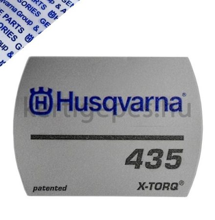 Husqvarna 435 berántó matrica