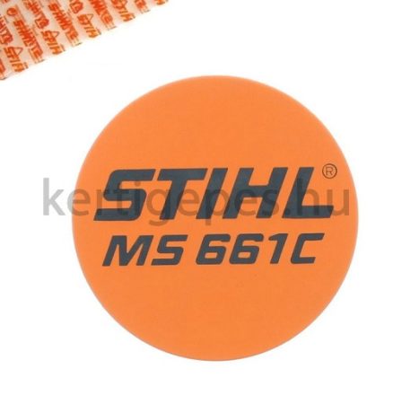 Gyári Stihl ms661C típustábla