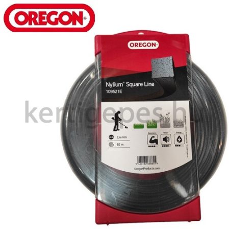 OREGON Alumax (Nylium) fűkasza damil 2,4mm négyszög profil 60m OREGON Alumax (Nylium) fűkasza damil 2,4mm négyszög profil 60m