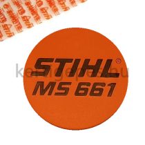 Gyári Stihl ms661 típustábla