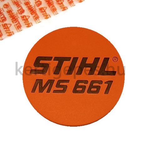Gyári Stihl ms661 típustábla