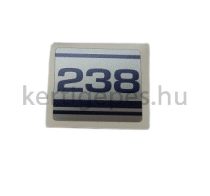 Husqvarna 238 berántó matrica