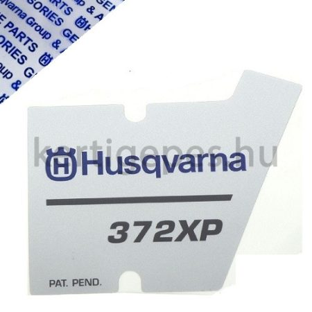 Husqvarna 372xp berántó matrica