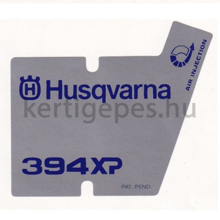 Husqvarna 394xp berántó matrica újabb típus