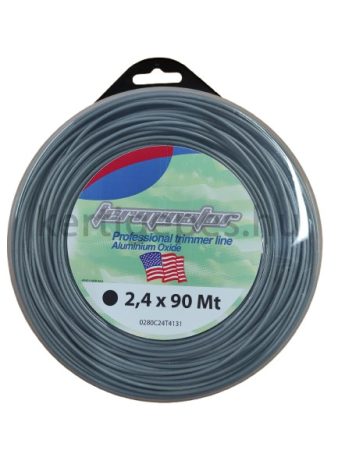 Terminator fűkasza damil 2,4mm kerek profil 90m
