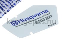 Husqvarna 550xp MarkII berántó matrica
