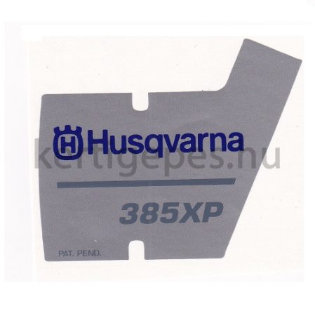 Husqvarna 385xp berántó matrica