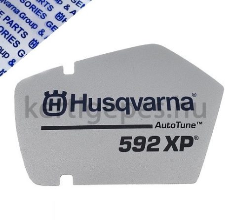 Husqvarna 592xp berántó matrica