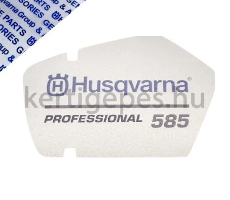 Husqvarna 585 berántó matrica