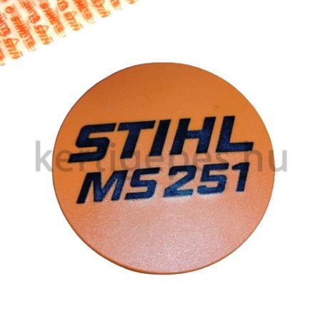 Gyári Stihl ms251 típustábla