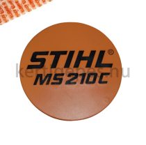 Gyári Stihl ms210C típustábla
