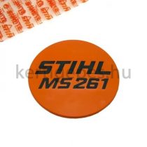 Gyári Stihl ms261 típustábla