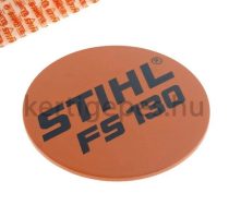 Gyári Stihl FS130 típustábla