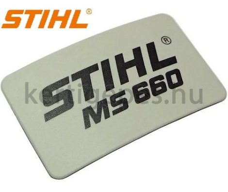 Stihl ms660 típustábla