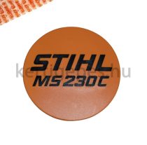 Gyári Stihl ms230C típustábla