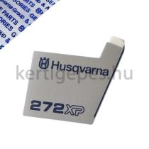 Husqvarna 272xp nagy berántó matrica