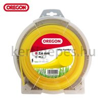 OREGON fűkasza damil 2,4mm kerek profil 88m sárga 