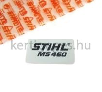 Gyári Stihl ms460 típustábla
