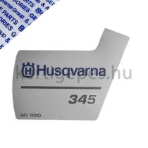 Husqvarna 345 berántó matrica