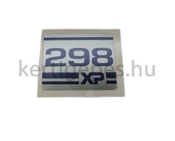 Husqvarna 298xp berántó matrica, új típus