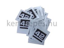 Husqvarna 42 szürke fedeles berántó matrica