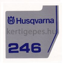 Husqvarna 246 berántó matrica