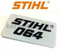 Gyári Stihl 064 típustábla