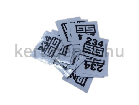 Husqvarna 234SG berántó matrica Husqvarna 234SG berántó matrica