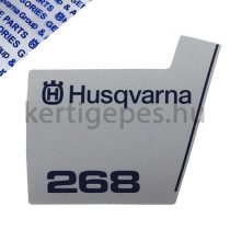 Husqvarna 268 berántó matrica