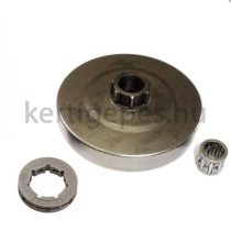   Kínai láncfűrész cserélhető betétes kuplungdob harang 62 cm3 Hecht 962 Straus Einhell Fuxtec Demon Kasei Einhell