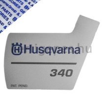 Husqvarna 340 berántó matrica
