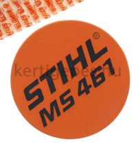 Gyári Stihl ms461 típustábla