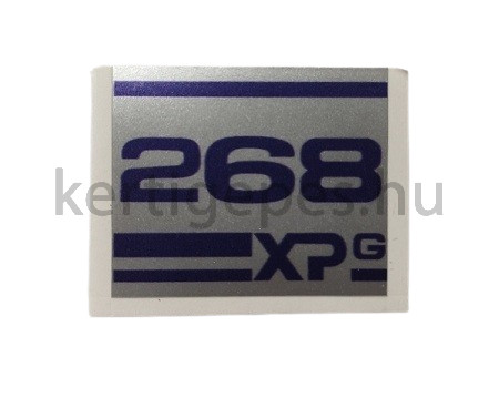Husqvarna 268xpg berántó matrica