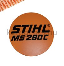 Gyári Stihl ms280C típustábla