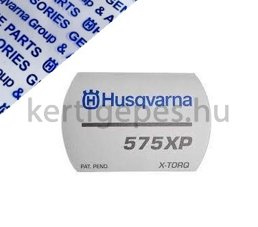 Husqvarna 575xp berántó matrica
