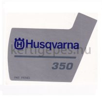Husqvarna 350 berántó matrica