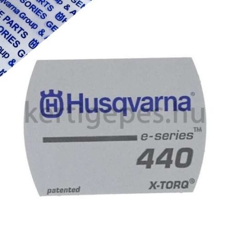 Husqvarna 440 e-series berántó matrica