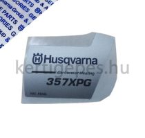 Husqvarna 357xpg berántó matrica