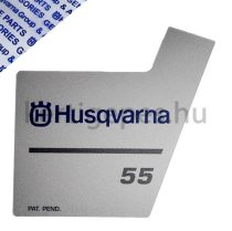 Husqvarna 55 berántó matrica