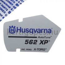Husqvarna 562xp berántó matrica
