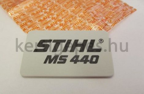 Gyári Stihl ms440 típustábla