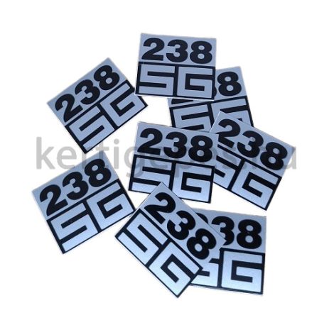 Husqvarna 238SG berántó matrica