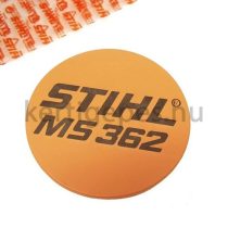 Gyári Stihl ms362 típustábla