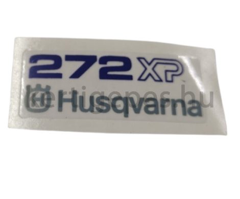 Husqvarna 272 fedél matrica