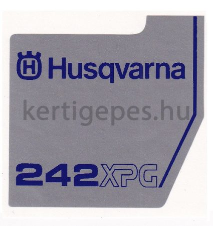 Husqvarna 242xpg berántó matrica